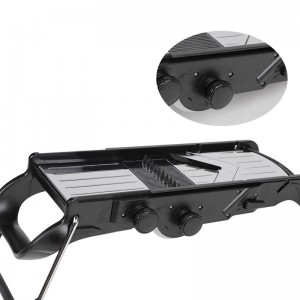 قابل للتعديل Mandoline Slicer مع تقطيع اللحم والخضروات Spiralizer للمطبخ