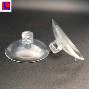 فراغ فراغ الزجاج الشفاف pvc شفط الكأس