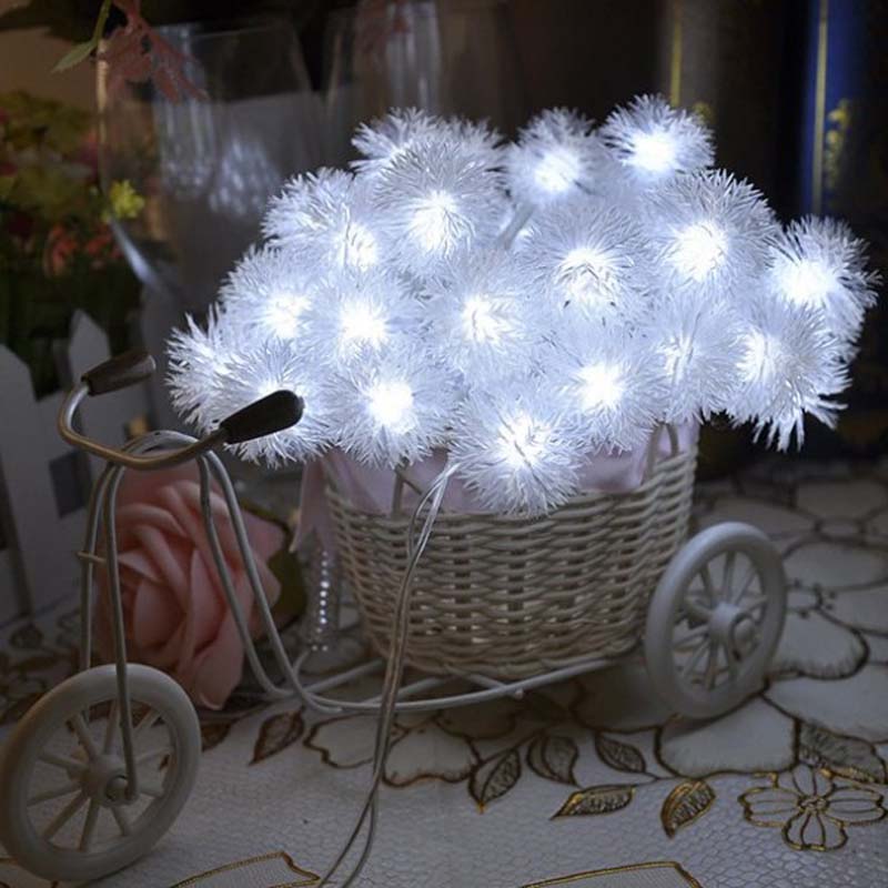 الصمام سنو أضاليا سلسلة أضواء لون حبل أضواء زينة لعيد الميلاد / عطلة / عرس / حزب