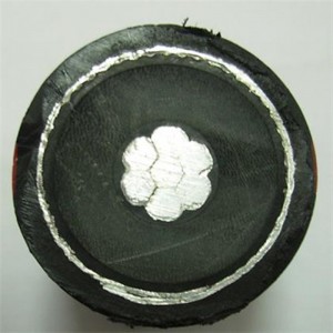 Al Tape Longitude شاشة معدنية MV كبل طاقة مقاوم للماء