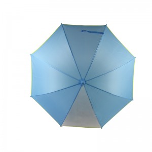 لوحة واحدة ترى من خلال مظلة طفل الإعلان الأزرق