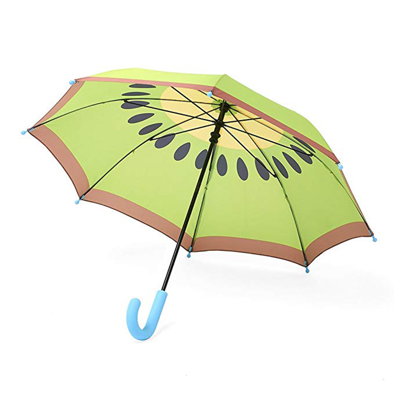 التلقائي فتح مظلة الفاكهة أطفال الأطفال رائعتين أنماط نمشي على التوالي المطر مظلة