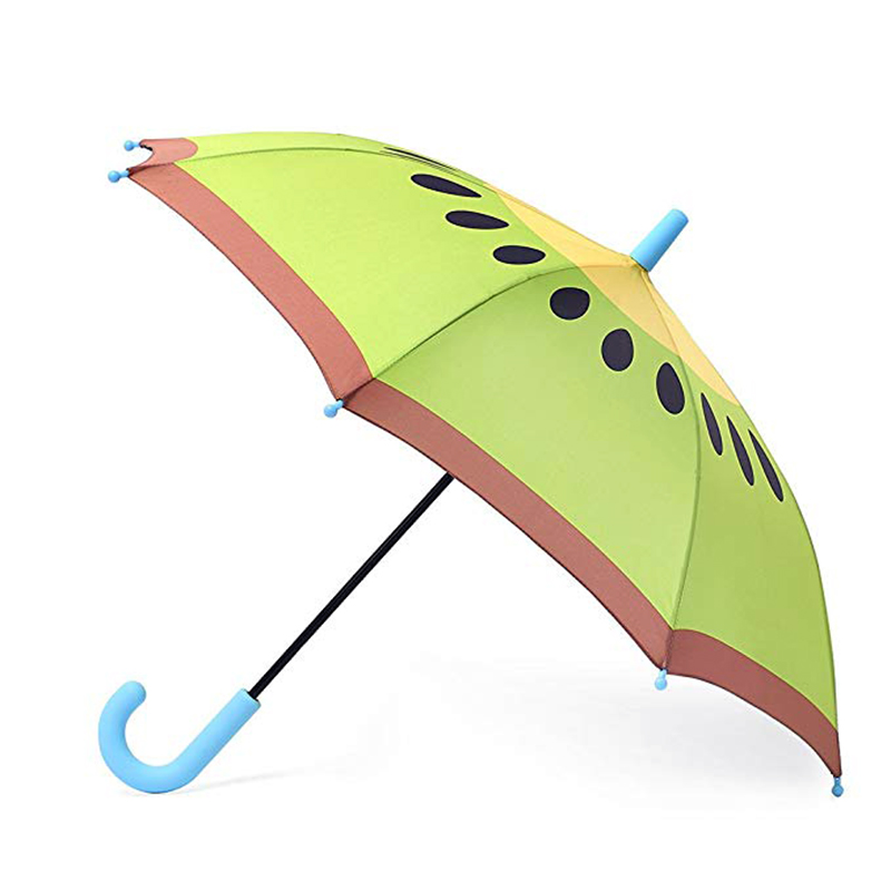 التلقائي فتح مظلة الفاكهة أطفال الأطفال رائعتين أنماط نمشي على التوالي المطر مظلة