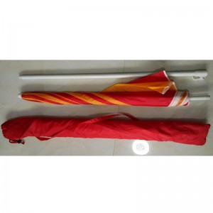 البوليستر النسيج وخفيفة الوزن تمتد النشاط التجاري في الهواء الطلق مظلة الشاطئ