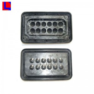 ISO9001 مخصصة طوقا المطاط السليكون