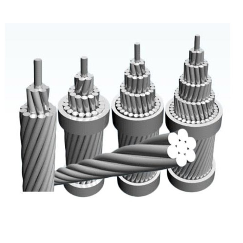 كبل موصل من الألومنيوم غير موصل بعازل للألمنيوم ACSR IEC61089، ASTM B-232، BS215