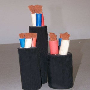 المطاط سترة مرنة النحاس المحمولة SHD GC كابل EPR العزل