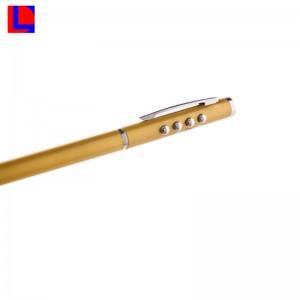 Beautifaul مخصصة الألومنيوم تلسكوبي القلم مع لون رائع