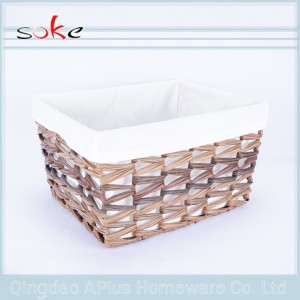 pe الروطان المنسوجة تخزين لعبة تخزين سلة