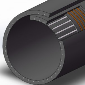 حزام النقل المطاطي