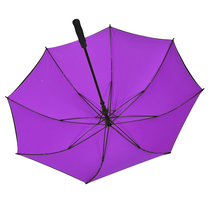 المظلة الصينية اضافية كبيرة طبقة مزدوجة 32 بوصة كبيرة الحجم مظلة جولف windproof