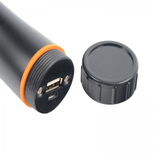 في الهواء الطلق مظلة مروحة باردة مع USB مظلة كهربائية