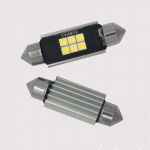 جديد السوبر مشرق canbus 3030 6smd c5w اكليل 31 ملليمتر 36 ملليمتر 39 ملليمتر 42 ملليمتر أدى ضوء