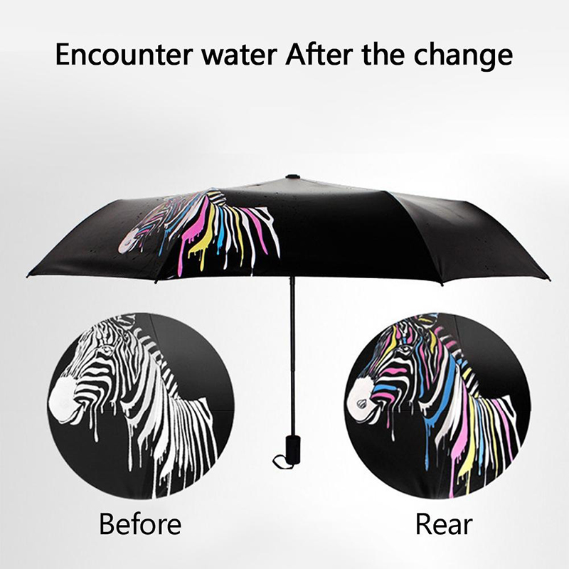 الإعلان عن التسويق 3 أضعاف تغيير لون manul مفتوحة للأشعة فوق البنفسجية حماية مظلة النسيج