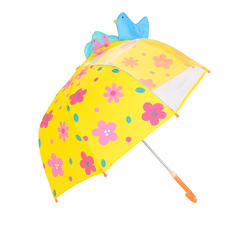 جودة عالية مظلة المطر الفيبرجلاس إطار سلامة الأطفال نافذة مفتوحة مظلة المطر