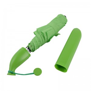 مظلة الموز 3 أضعاف مظلة دليل مفتوحة مع شعار