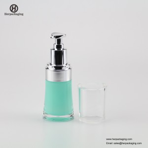 HXL317 الخالي من الأكريليك الخالي من القشدة و زجاجة محلول مستحضرات التجميل