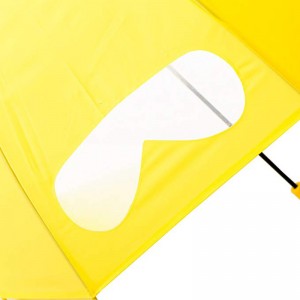 19 بوصة قبة شكل تصميم مخصص للأطفال مظلة نافذة مستقيمة