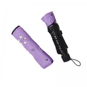 طباعة جميلة 3 أضعاف دليل فتح اللون السحري تغيير مظلة تحت المطر