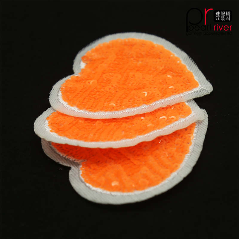 البرتقال شكل قلب الترتر التصحيح