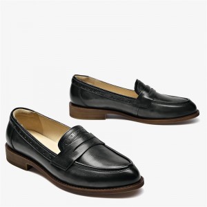 السيدات أحذية جلدية حقيقية