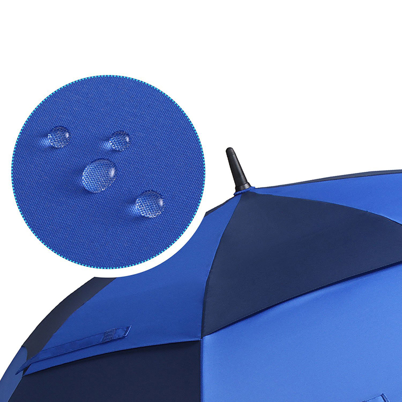 مستقيم كبير في الهواء الطلق ممطر مظلة مزدوجة الطباعة مخصص مظلة الغولف