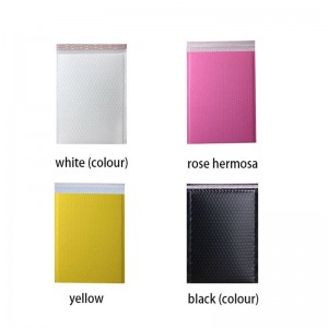 مصنع بالجملة مخصص مطبوعة الوردي الملونة البلاستيك فقاعة البريدية حقيبة مبطن المغلف