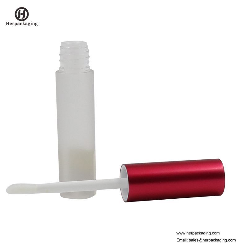 HCL302 أنابيب بلاستيكية شفافة لمعان الشفاه الفارغة لمنتجات التجميل الملونة توافدت لمعان الشفاه