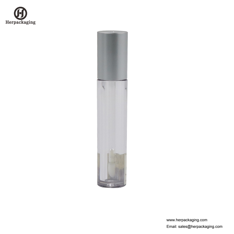 HCL309 أنابيب بلاستيكية شفافة لمعان الشفاه الفارغة لمنتجات التجميل الملونة توافدت لمعان الشفاه