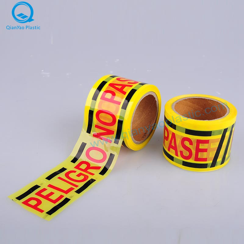 PELIGRO NO PASE Yellow Tape، Peligro Red Safety Tape، Danger of Safety Tape