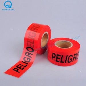 PELIGRO NO PASE Yellow Tape، Peligro Red Safety Tape، Danger of Safety Tape