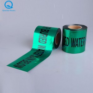 أستراليا دفن المياه للكشف عن تحذير الشريط. GAS Dectable تحذير الشريط. المياه المستصلحة الشريط تحذير Dectable