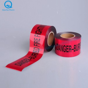 احباط الالومنيوم الاسترالي دفن STORMWATER تحت الأرض تحذير الشريط. الشريط تحت الأرض تحذير الشريط. مكافحة الحرائق تحت الأرض تحذير الشريط