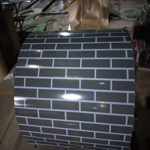 لون لوحة الطباعة المغلفة