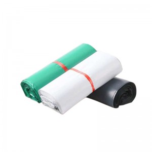 القابلة للتحلل ساعي البريد الأبيض مغلف البريد كيس بولي البلاستيك