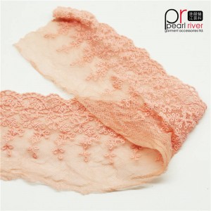 الدانتيل الوردي عالية الجودة