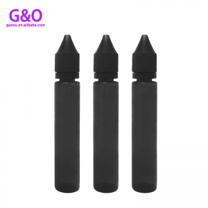 1 أوقية 2 أوقية 4 أوقية 30 ملليلتر الأسود الغوريلا السمين يونيكورن زجاجة بلاستيكية السائل القطارة