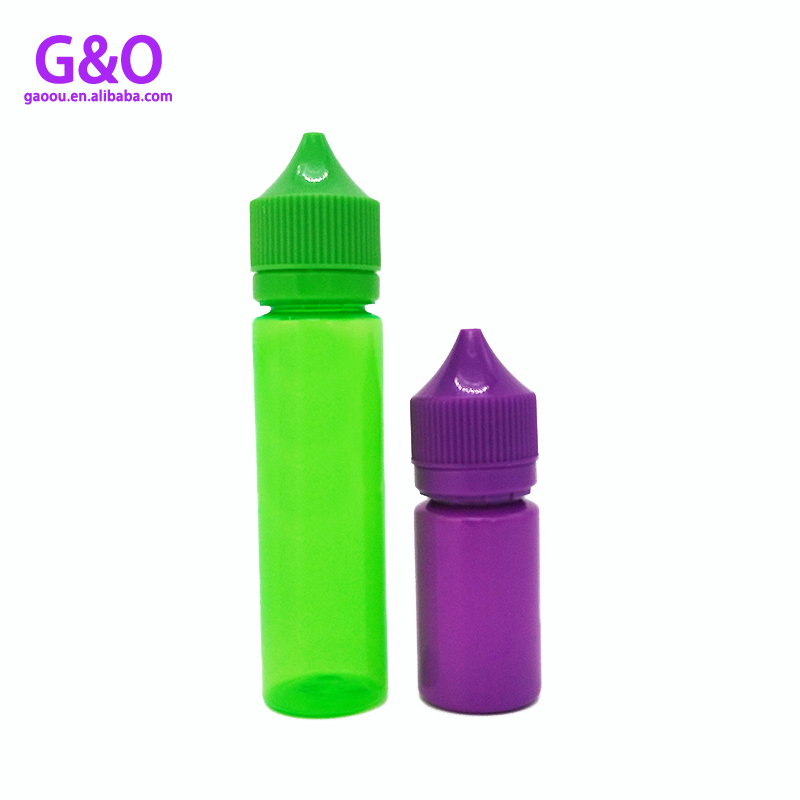الأخضر الأرجواني 30ML السمين زجاجة السائل 60ML زجاجة عصير الغوريلا ه 1 أوقية يونيكورن زجاجات القطارة