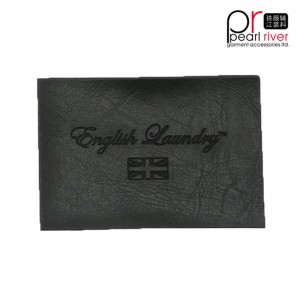 أزياء والجلود الملونة ملصقا hangtag عدد كبير