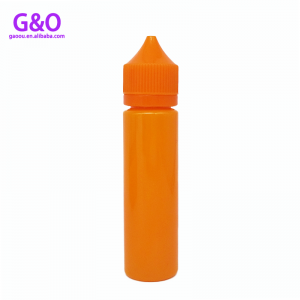 50ML زجاجات القطارة البلاستيكية زجاجات بالقطارة الملونة 60ML السمين زجاجة 30ML الغوريلا ه زجاجة السائل 120ML حاوية بلاستيكية سوداء