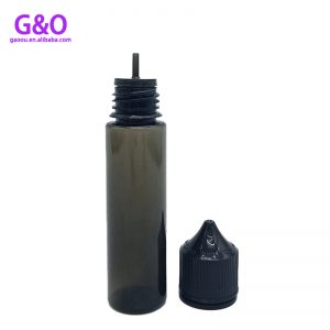Vape عصير زجاجة زجاجة VAPE 30ML 60ML الأسود V3 ه السائل السمن الغوريلا البلاستيك زجاجات بالقطارة زجاجات يونيكورن السمين