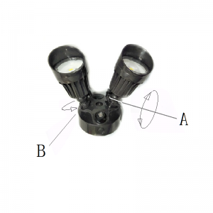 الصمام الأمن استشعار الحركة أضواء في الهواء الطلق
