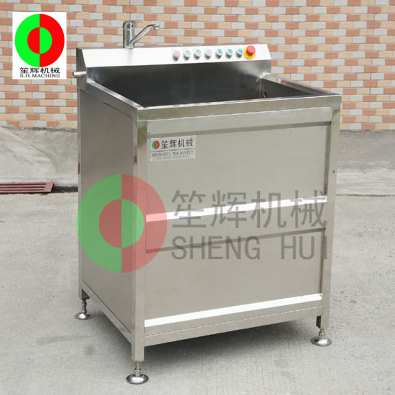 هل يمكن لغسالة الخضار فوق الصوتية إضافة مطهر أثناء عملية الغسيل؟