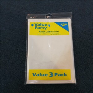 54x108 PVC PEVA أبيض مفرش المائدة المتاح المطبوعة تصميم الجرافيك غطاء من البلاستيك الجدول