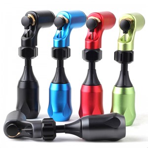 الروتاري رشاش شادر اينر L الشكل قوة قوية سبائك الألومنيوم هيئة الفن ماكياج دائم لإبر الوشم إمدادات الطاقة