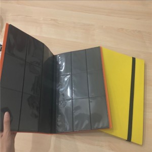 9 جيب مرنة بطاقة ألبوم حامل بطاقة اللعب