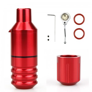 Tattoo Pen Short pen Machine، German Faulhaber Motor Tattoo Machine ، برؤوسين ، DC interfaceTattoo Guns من Beauty \u0026 Health