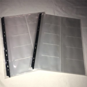 عالية tranparency صفحات بطاقة اسم حامي