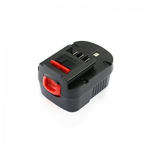 بطاريات بديلة لأدوات اللاسلكي قابلة للشحن من Ni-Mh 12V 3000mAh ، من أجل Black \u0026 Decker A1712، A12