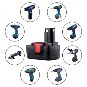 البطاريات القابلة لإعادة الشحن Ni-Cd 18V 1300mAh Power Tool لبوش BAT025، BAT026، BAT160